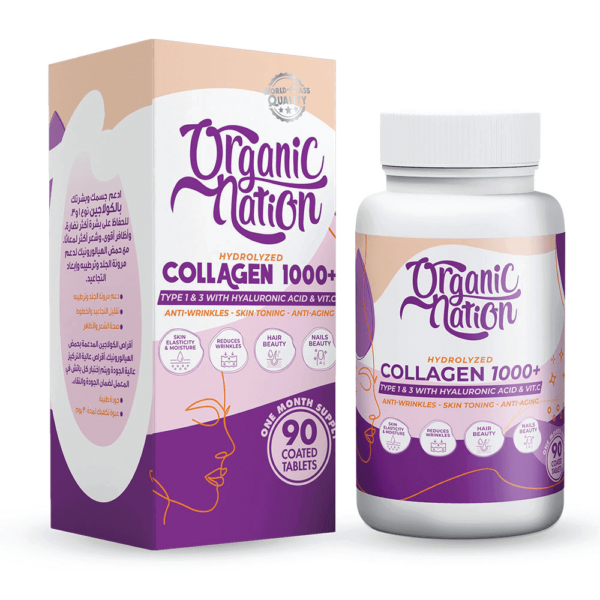 Organic Nation Hydrolyzed Collagen 1000+