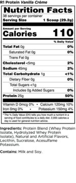 Rule One Whey Protein Isolate 76 Servings - Image 2