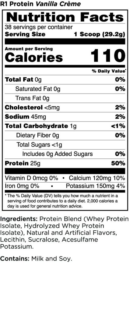 Rule One Whey Protein Isolate 76 Servings - Image 2