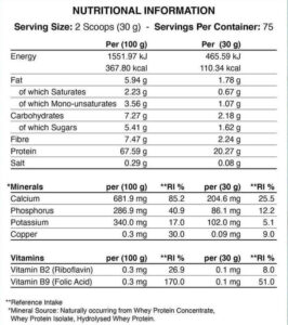 Applied Nutrition Whey Protein - Image 2
