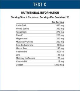 Applied Nutrition Test X - Image 2