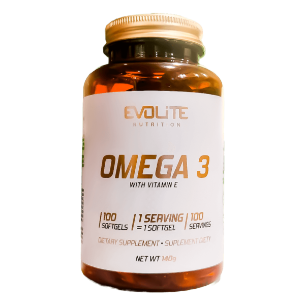Evolite Nutrition Omega 3 with vitamin E