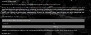 BAD ASS® Citrulline Malate - Image 2
