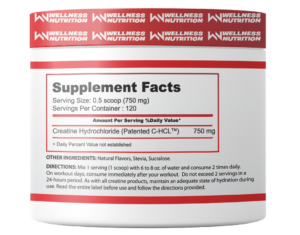 Wellness Nutrition Creatine HCL - Image 2