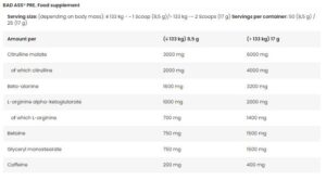 BAD ASS® PRE 50 servings - Image 2