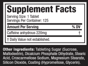 Muscle Tech Caffeine - Image 2