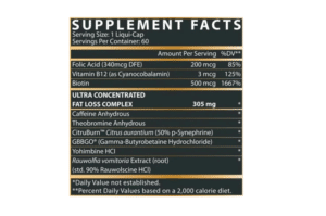 Nutrex Research Lipo 6 Black Hers new edition 60 Capsules - Image 2