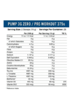 Applied Nutrition PUMP 3G Pre-Workout Zero Stim - Image 2