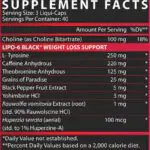 Nutrex Research Lipo 6 Black Powerful New Edition 120 Capsules - Image 2