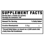 Ronnie Coleman Creatine XS 120 Servings - Image 2