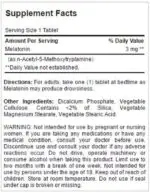 Puritans Pride Melatonin 120 Tablets - Image 2