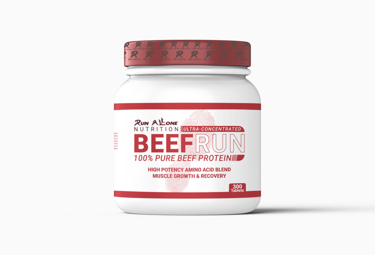 Run Alone Amino Beef 300 Tablets - Image 1