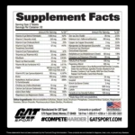 Gat Sport MENS MULTI+TEST VITAMIN 60 tab 30 serv - Image 2