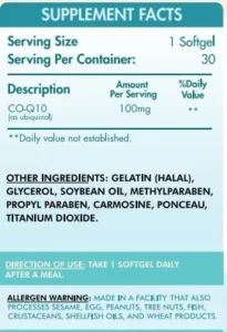 Organic Nation CO-Q10 - Image 2