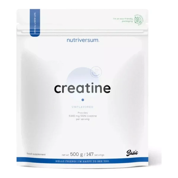 Nutriversum Creatine Monohydrate 500gm 147 servings