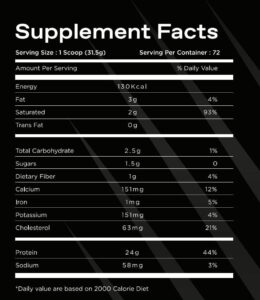 FIT LEGEND Whey Protein 2.3 kg- 72 serv - Image 2