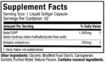 MuscleTech CLEAR MUSCLE HMB FREE ACID - Image 2