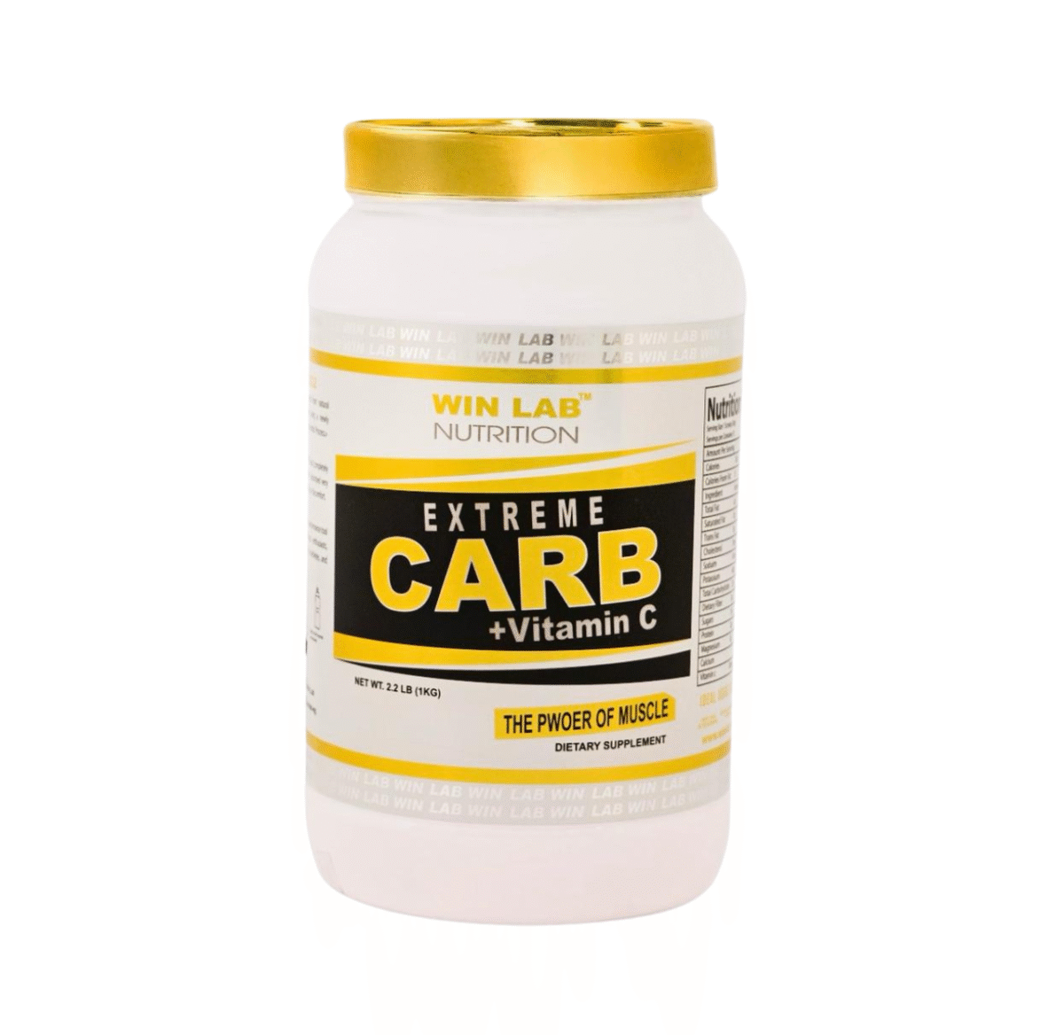 Win Lab Carb 1kg - 30 serv - Image 1