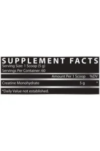 Nutrex Research Creatine Hardcore 60 Servings - Image 2