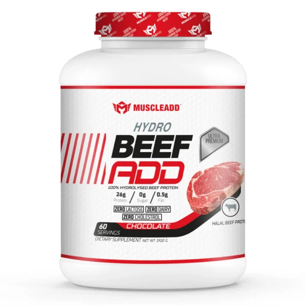 Muscle Add Hydro Add 100% Hydrolysed Beef Protein - 60 serv