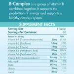 Organic Nation B-Complex Advanced Formula - 60 tablets 60 servings - Image 2