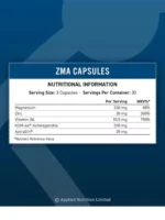 Applied Nutrition Zinc, Magnesium & Vitamin B - 90 Caps - Image 2