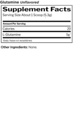 Rule One Glutamine 400gm - 75 servings - Image 2