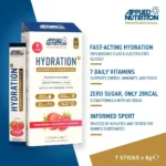 Applied Nutrition Hydration+ Electrolyte & Vitamin Powder 7 Sticks - Image 2