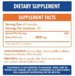 Max Muscle Beta Alanine 3000mg 120 Capsules - Image 2