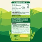 Organic Nation Turmeric Curcumin 1000mg 60 Tablets - Image 2