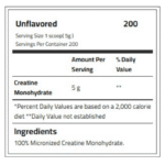 Body Builder Creatine 1kg - 200 servings - Image 2