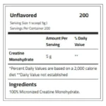 Body Builder Creatine 1kg - 200 servings - Image 2