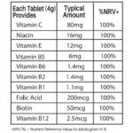 Nutritionl Multivitamin Effervescent Tablet 20 servings - Image 2