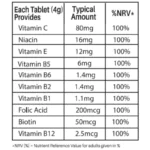 Nutritionl Multivitamin Effervescent Tablet 20 servings - Image 2