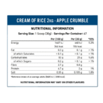Applied Nutrition Cream Of Rice 1kg- 33 servings - Image 2