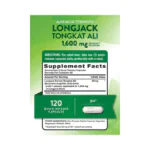 Nature's Truth Longjack Tongkat Ali 1600mg - 120 capsules - Image 2
