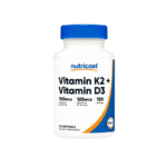 Nutricost Vitamin K2 + D3 - 120 softgels
