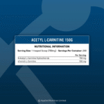 Applied-Nutrition-Acetyl-L-Carnitine-200-Servings-Egypt-Facts