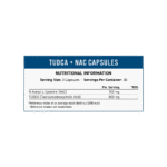 Applied Nutrition TUDCA + NAC - 90 Capsules Facts Egypt