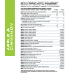 Applied Nutrition Complete Breakfast Protein Smothie Facts