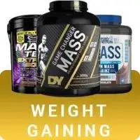 weight gaining category section copy
